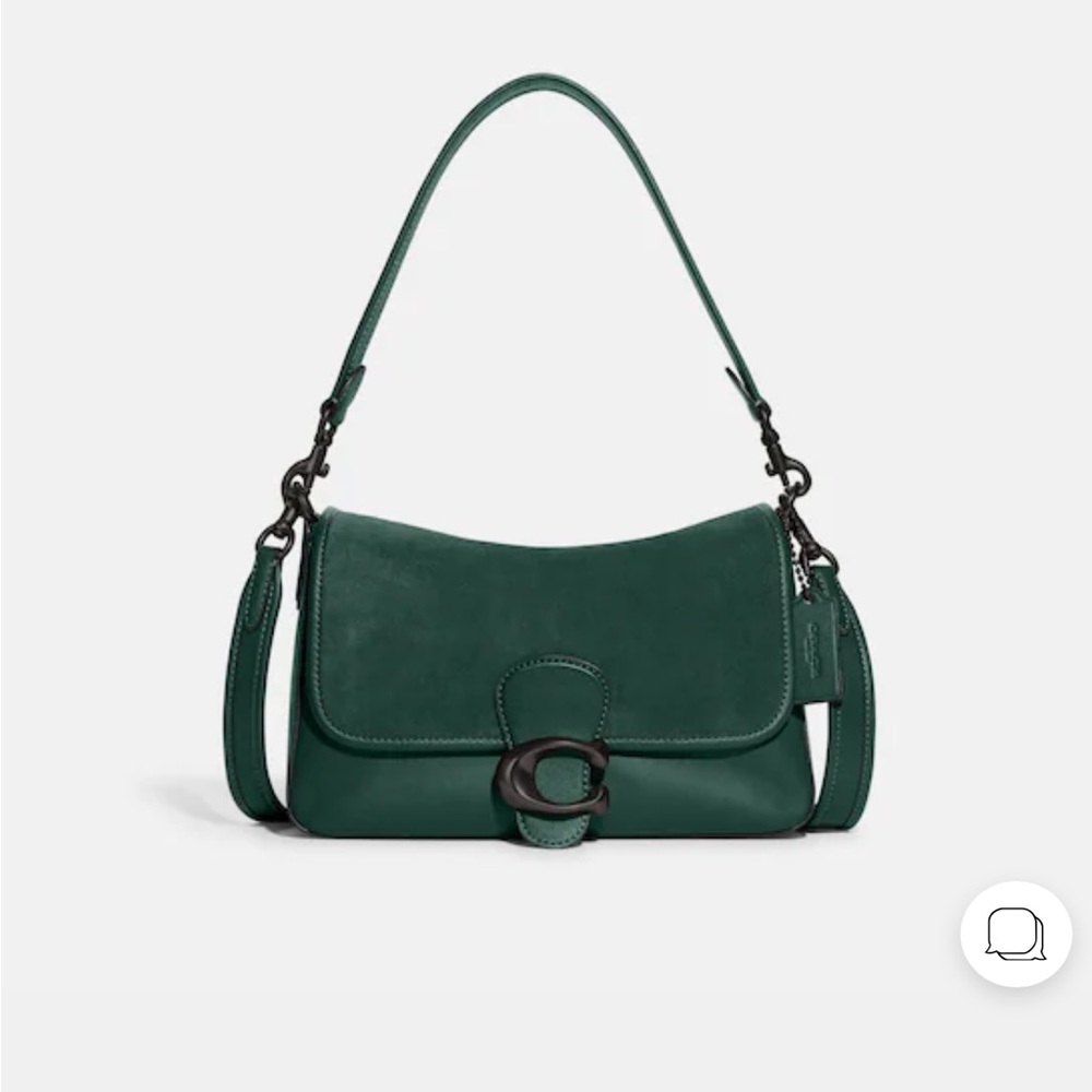 WORN ONCE Coach Tabby Bag Green